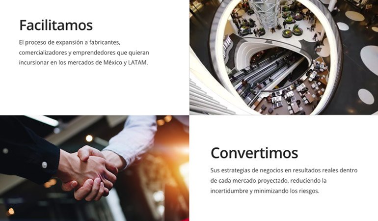 Páginas Web Marketing Ejemplos México