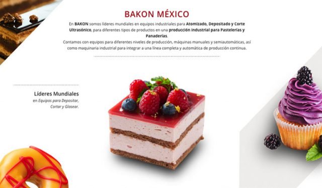 Diseño página Web Catálogo pasteles
